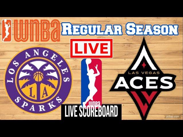 Live: Los Angeles Sparks Vs Las Vegas Aces | WNBA | Live Scoreboard | Play By Play