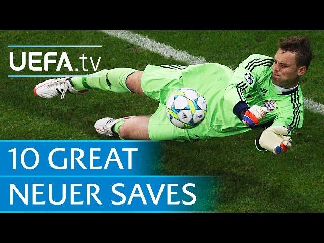 Ten great Manuel Neuer saves