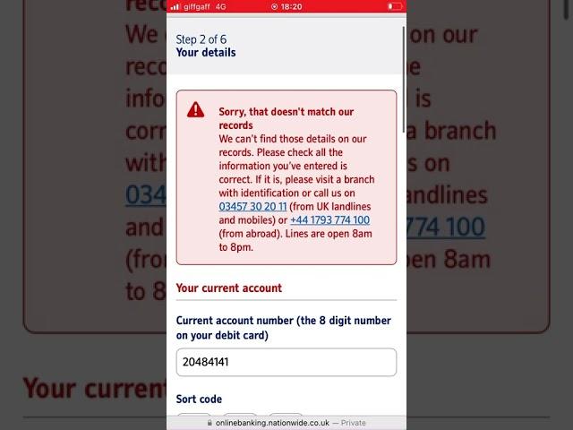 Is this normal for Nationwide’s banking app???
