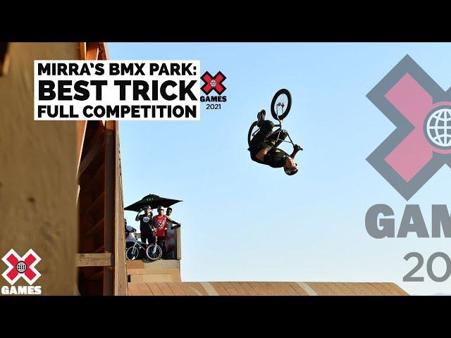 Dave Mirra BMX Park Best Trick: FULL COMPETITION | X Games 2021