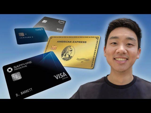 The ONLY 4 Credit Cards I Use ($2,500+ Profit Over Past Year!)