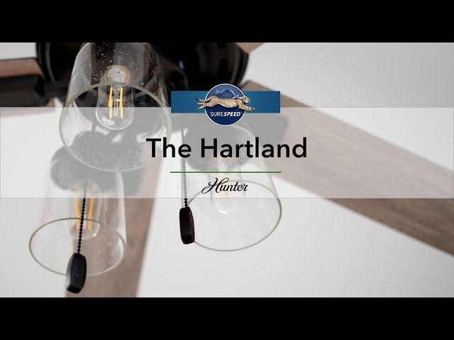 The Hartland Ceiling Fan from Hunter