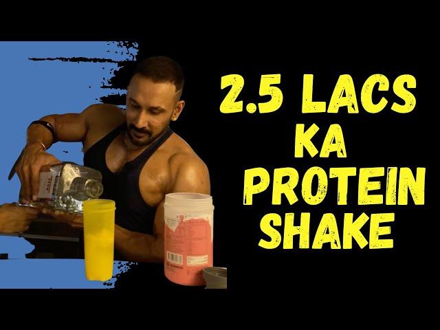 2.5 lakh ka Protein shake try kara Tarun Gill ne - O penchod @TaarunSGill