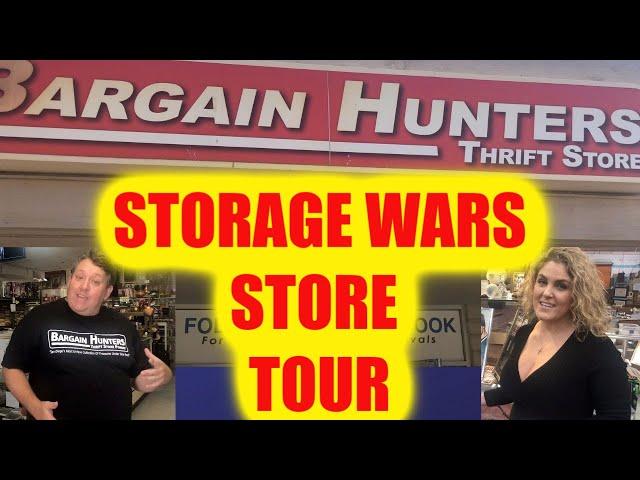 Storage Wars STORE TOUR Bargain Hunters Thrift Rene Casey Nezhoda