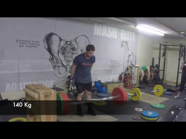 John Stang Clean and Jerks 7 Kg Over American Record: Max Out Friday 3-31-17