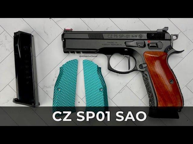 CZ SP01 Single Action Only - Wow!