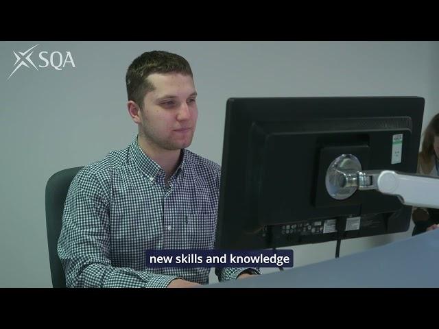 Modern Apprenticeships at SQA - why did you apply? David's story