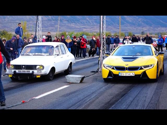 DACIA 1300 TURBO QUATTRO 330HP vs BMW i8 362HP