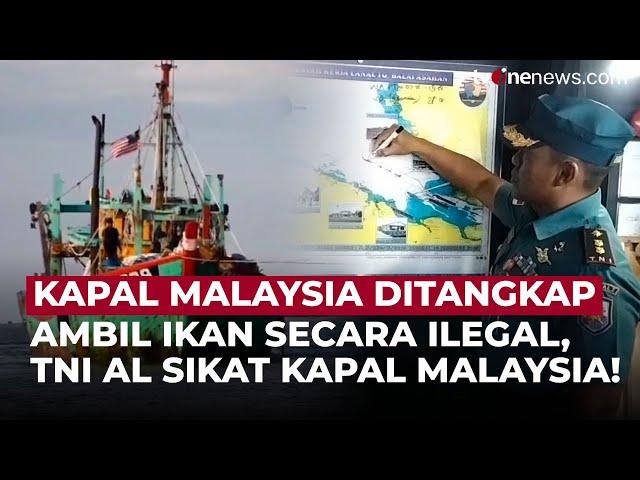 Masuk Perairan RI! Kapal Ikan Malaysia Ditangkap Setelah Kejar-kejaran | OneNews Update