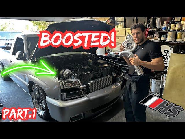 TURBO INSTALL ON MY SBE 5.3 SILVERADO!! (PART.1)