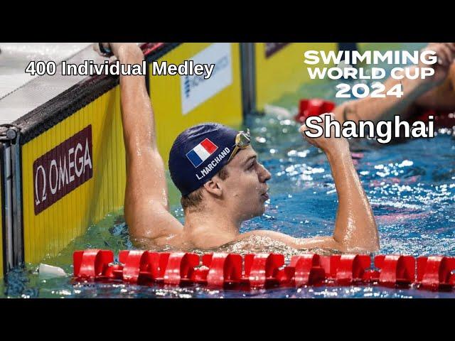 Леон Маршан 400м комплексне плавання, Шанхай 2024/Leon Marchand 400 IM, World Cup 2024, Shanghai