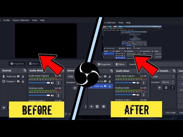 How to Fix Black Screen Display in OBS 2024 | OBS Black Screen Fix