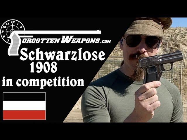 Blow-Forward Schwarzlose 1908 at the Backup Gun Match