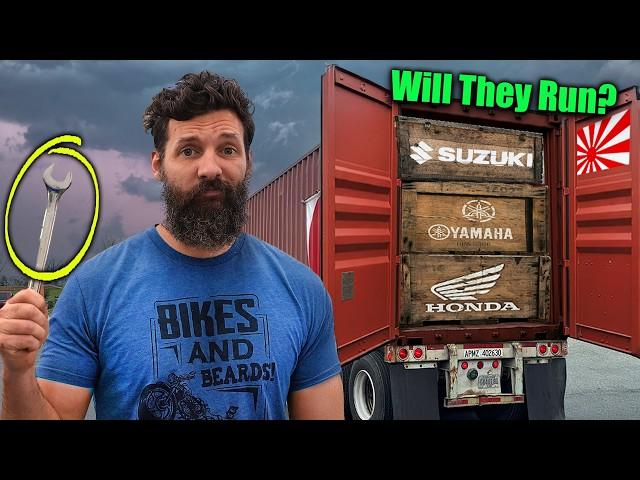 Will the Bikes in my 40' container from Japan START?