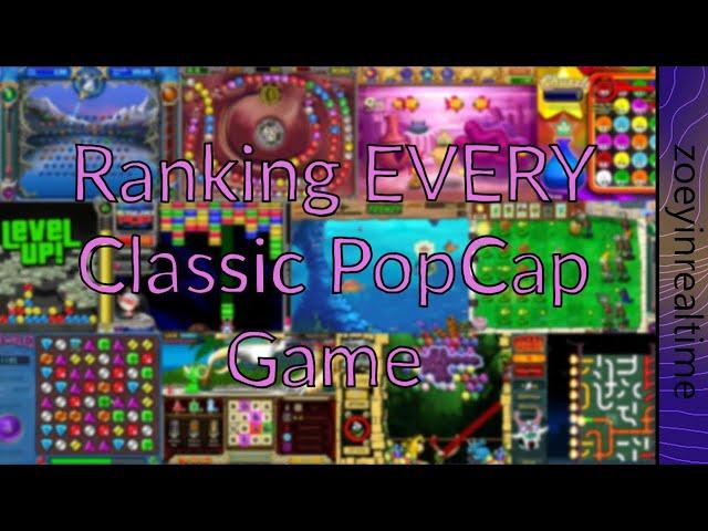 Ranking EVERY* Classic PopCap Game