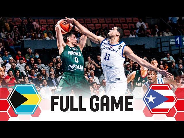 Mexico v Dominican Republic | Full Basketball Game | FIBA AmeriCup 2025 Qualifiers