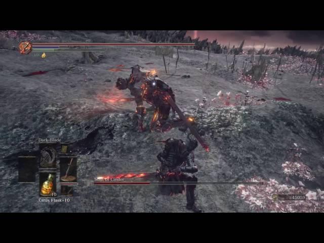 Ashen One vs The Soul of Cinder (Dark Souls 3)