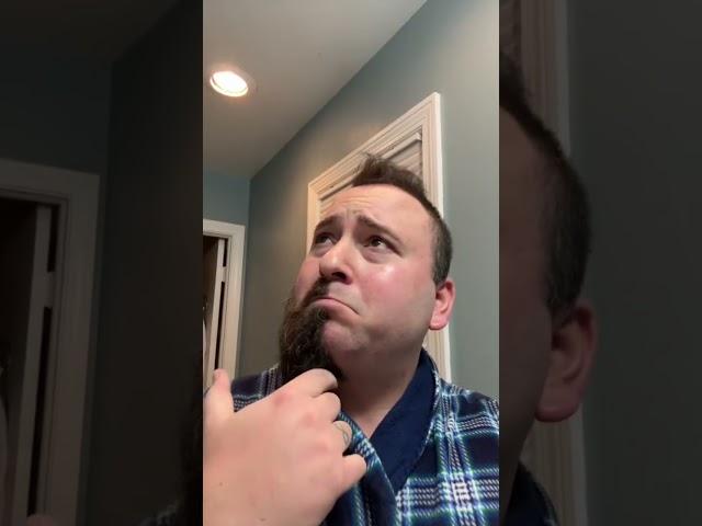 I have gone too far. I think I’m done with this trend. #trending #shaving