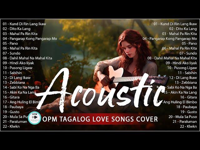 OPM Tagalog Acoustic Songs ️ Best Of OPM Tagalog Love Songs 2024 ️ Acoustic Love Songs Cover 659