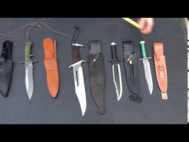 Rambo Knives - All the Different kinds Of Rambo Knives