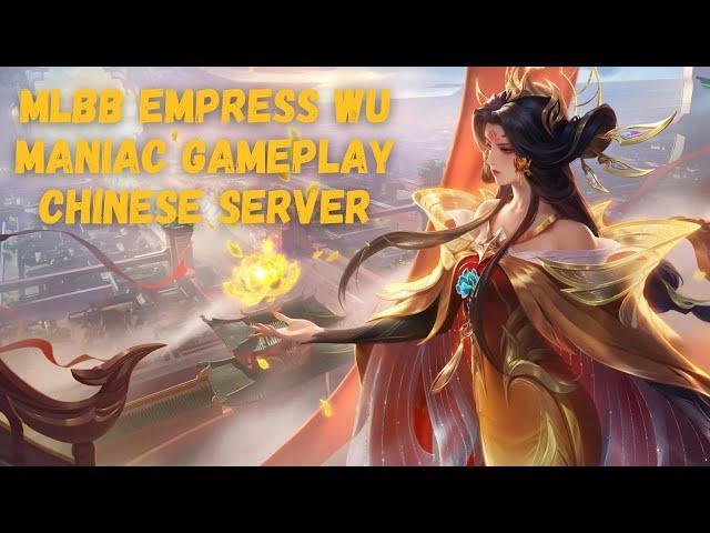 NEW HERO WU ZETIAN FULL GAMEPLAY | MOBILE LEGENDS | CHINESE SERVER