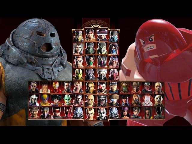 Mortal Kombat 9 - JUGGERNAUT MARVEL MOD - Expert Arcade Ladder - Gameplay @ (1080p) - 60ᶠᵖˢ 