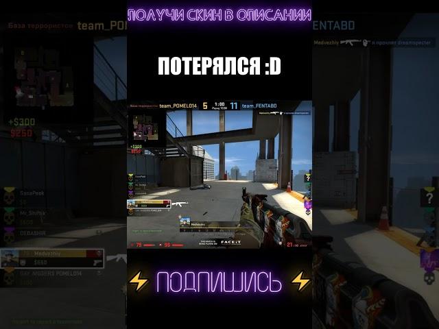 ПОТЕРЯЛСЯ #shorts #csgo #ксго #debashir #cs #кс