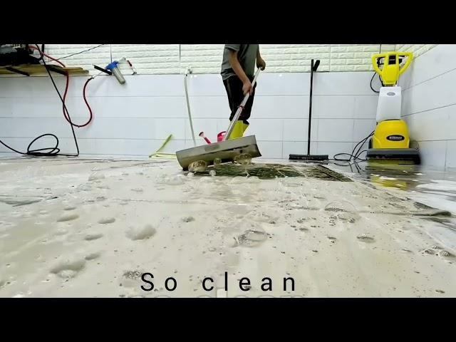 scraping carpet cleaning completion#asmr #satisfying #fastforward