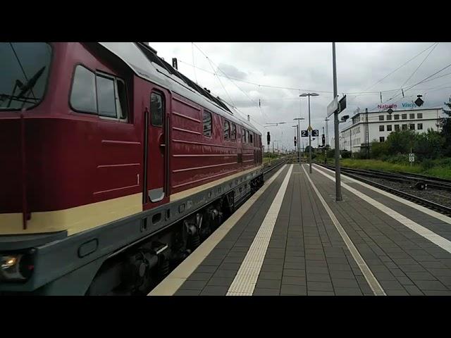 Baureihe 232 "Ludmilla" races through Weinheim