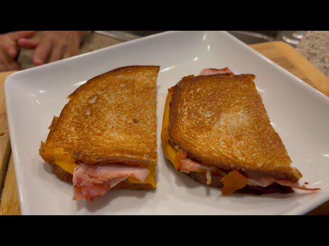 Grilled Ham & Cheese Sandwich Recipe