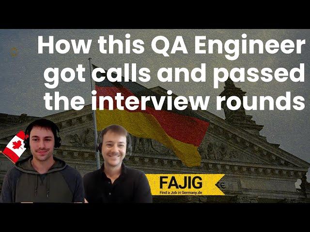 How a QA Engineer from Canada Landed a Job in Germany | Interview Tips & Success Strategies