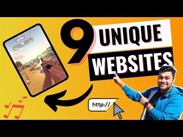 9 Unique Websites You Must Visit Right Away !