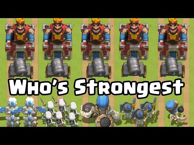 Who's The Strongest Skeleton? Clash Royale Olympics