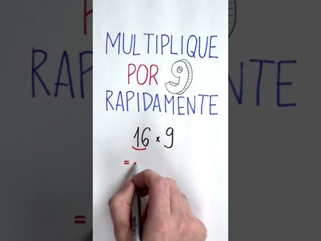 Macete para o ENEM: Multiplicação por 9 #enem2024 #matematicaenem #macete