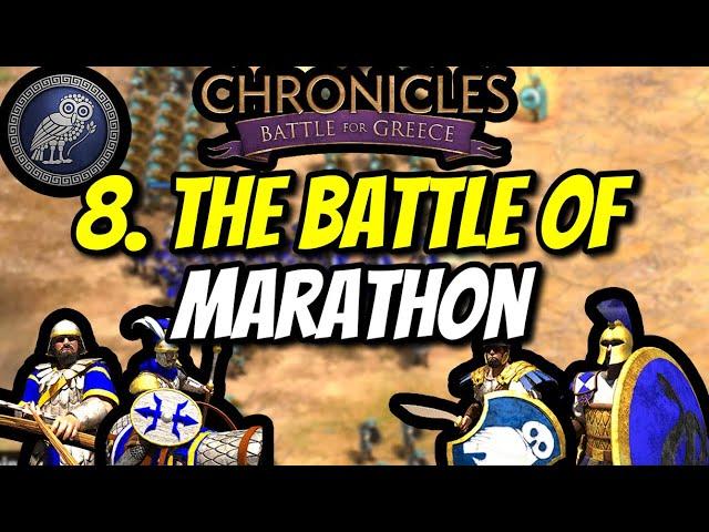 8. The Battle of Marathon [Grand Campaign] [Hard] (AoE2) | Chronicles: Battle for Greece DLC