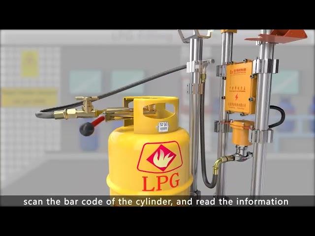 Interlocking lpg cylinder filling scale machine(vickie@czxkdz.com)