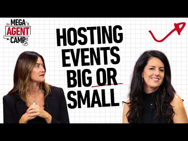 How to Plan Events For Any Size | Mega Agent Camp 2024