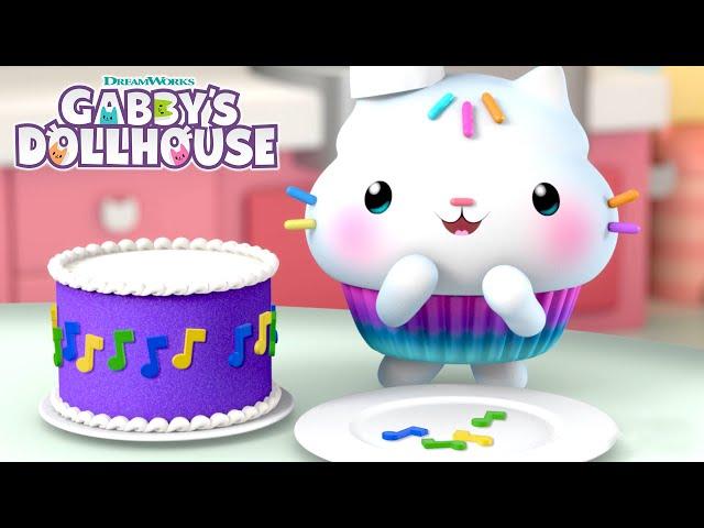 Cakey's Bakery Cake Making | GABBY'S DOLLHOUSE | Netflix