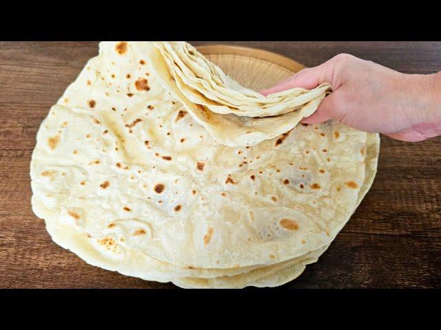 THERE SHOULD BE NO ONE WHO CANNOT MAKE SOFT LAVASH️IT'S ALL VERY EASY WITH THIS RECIPEEXTRA SOFT