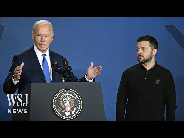 Biden Accidentally Introduces Ukraine’s Zelensky as ‘President Putin’ | WSJ News