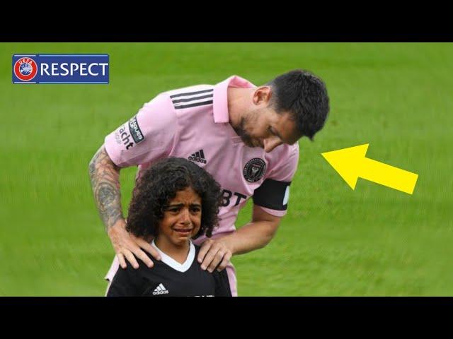 When Footballers Show Respect