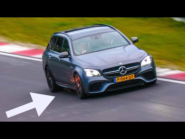 NÜRBURGRING TRICKY Conditions, DARKNESS, GLOWING BRAKES & Highlights Touristenfahrten Nordschleife