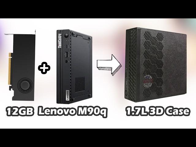 1.7L Gaming PC: Lenovo M90q ft. RTX A2000 12G and 3D Case—Can It Game?