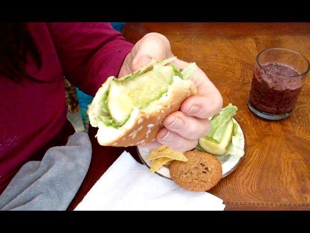 "Let's Do Lunch" + Celebrity Story Time, Pickle Sandwich, Chips, Cookie, Smoothie ASMR Soft Spoken