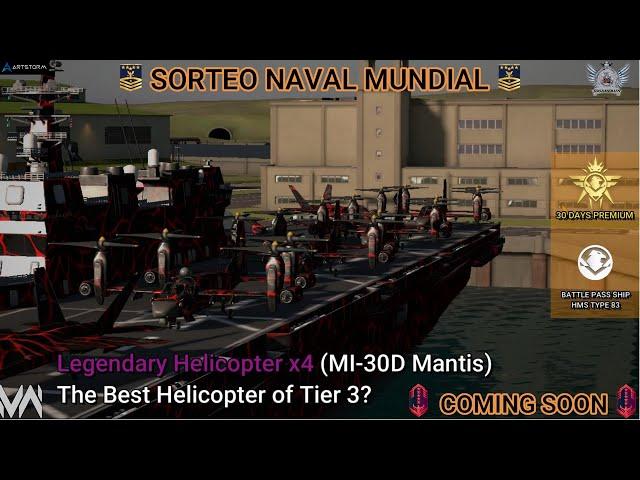 JS IZUM0 - Legendary Helicopter x4 | Modern Warships (MI-30D Mantis) The Best Helicopter of Tier 3?