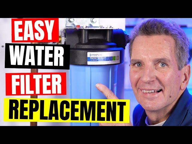 HOW to Change WHOLE HOUSE WATER FILTER in 7 EASY Steps