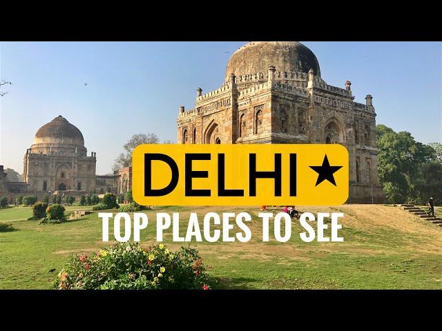 TOP 15 PLACES TO VISIT IN DELHI | DELHI TOURIST PLACES