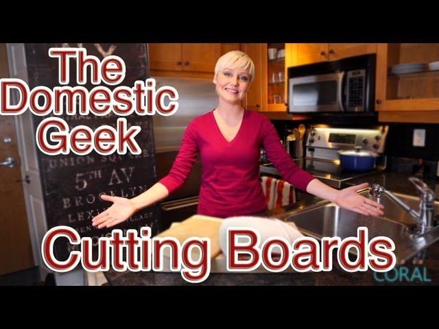 The Domestic Geek: Choosing & Cleaning Your Cutting Boards