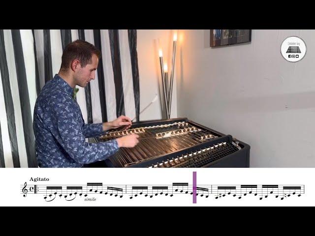 Paganini's Caprice no. 5 on Cimbalom | Matej Cip