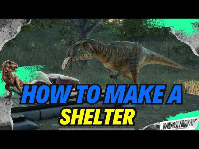 Jurassic World Evolution 2, How to build a Shelter.